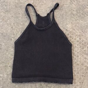 FP Movement Happiness Runs Long Crop Tank Top